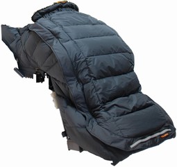 Alito2 - Dun kørepose - uden bund bag om ryg  - example from the product group knee covers