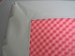 Incontinence cover with open backside for overlay& fullbody mattresses
