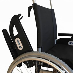 Light aluminium wheelchair