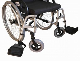 Light aluminium wheelchair