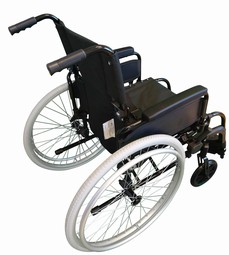 Wheelchair Light for deplacement  - example from the product group manual wheelchairs, sideways foldable, standard measures