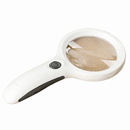 Magnifying glass with LED-light  - example from the product group handheld magnifiers with light
