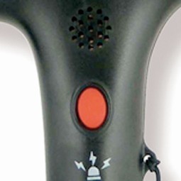 Cane with light and alarm