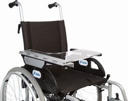 Halfside table  - example from the product group lap trays for wheelchairs