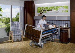 Latera Therma. Hospital- og nursinghome bed  - example from the product group lateral tilt beds