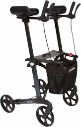 Rollator with arm support