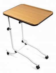 Heigh adjustable bed table