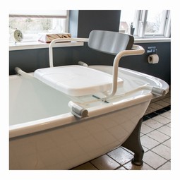 Rotating bath seat - click to see picture in full size - opens new window Rotating bath seat