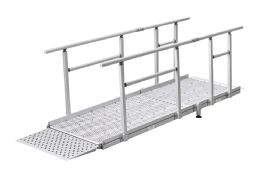 Aluminium ramps  - example from the product group component parts for fixed ramps