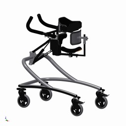 Janneke EVO - Anterior, w. 4 swivel wheels