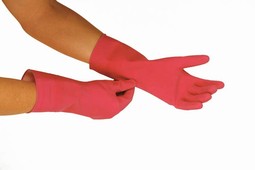 medi rubber gloves