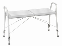 Grey Line Shower Bench