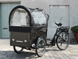 Amladcykler electrical cargo bike for kids, 3-wheel