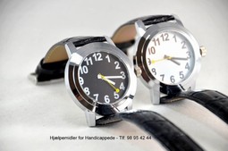 Armbåndsur Calypso svagsyn (Hvid og sort model)