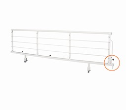 Staff-operated Side Rail for the OPUS 1CW-serie (care beds)