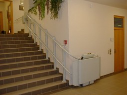 Lehner Omega  - example from the product group stairlifts with platform