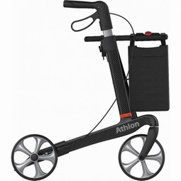 Extra light rollator in carbonfiber. Athlon