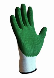 Glove for compression stockings