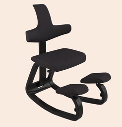 Varier Thatsit balans stol, sort stel  - example from the product group kneeling chairs