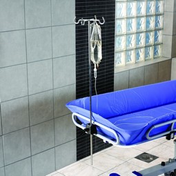 Arjo, Concerto, height adjustable shower trolley