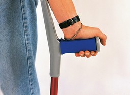 Coating to cane  - example from the product group accessories for assistive products for walking to protect from injury