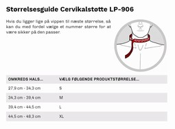 Cervikalstøtte nakkebandage