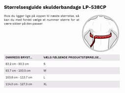 Skulderbandage med velcrolukning