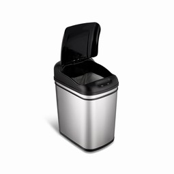 Sensorcontrolled waste bin