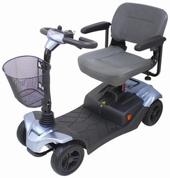 Blåmejse  - example from the product group powered wheelchair, manual steering, class a (primarily for indoor use)