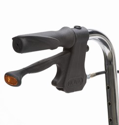 XXL Rollator - Wide and robust for user upp to 200 kilo - click to see picture in full size - opens new window XXL Rollator - Wide and robust for user upp to 200 kilo