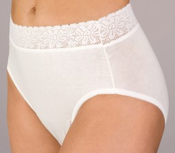 Wearever white cotton panties incontinence L10