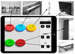 ODSIF smarthome solution  - example from the product group radio controlled smart home control systems