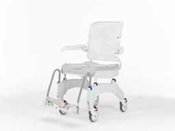 Aquatec Ocean Ergo  - example from the product group commode shower chairs with castors, non-electrical height adjustable