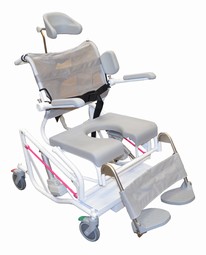 Bariatric shower/commode chair M2 Multi-Tip Big