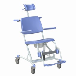 Nemo Showerchair  - example from the product group commode shower chairs with wheels and tilt, no electrical functions