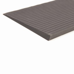 Rubber ramp with adhesive