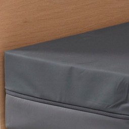 Cover for RotoBed principal mattress, stretchable incontinence foil  - example from the product group mattress coverings for pressure-sore preventing mattresses