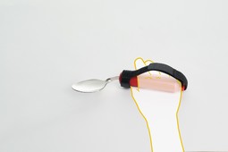 Utensil strap  - example from the product group grip adapters for cutlery