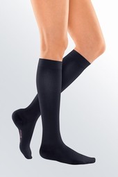 Travel / fly - stockings for women - closed toe - black - normal