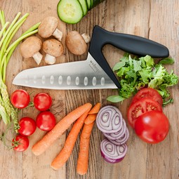 Vegetable knife ergonomic