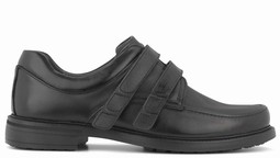 Mens shoes with velcro closure