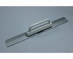 Ruler with handle and weight