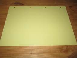 Braille plastic sheets A4