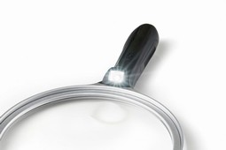 Classic magnifier with light, 13,0 cm. Classic magnifier with light, 13,0 cm.