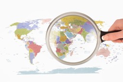 Classic magnifier with light, 13,0 cm.