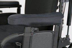 Gel armrest pad covers  - example from the product group padding for wheelchair arm supports