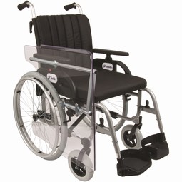 Foldable wheelchair tray