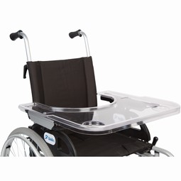 Universal wheelchair tray