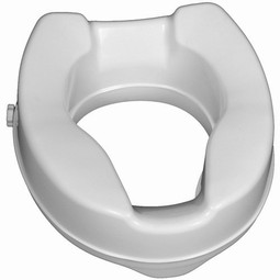 Raised toilet seat without lid  - example from the product group toilet seat inserts with attachment