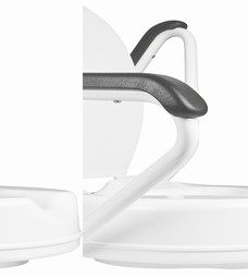 Toiletraiser with armrest